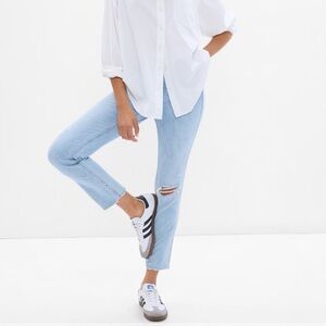 Gap Vintage Slim High Rise Light Wash Ankle Jeans | Size 32 / 14R